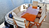 Motor yacht PARADISE -  Aft Deck Al Fresco Dining